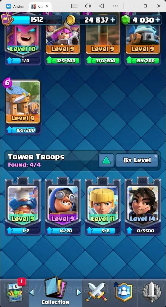Clash Royale Accounts Mobile |Trophy 12030|1 Max Cards|15 EVO Cards|5 He image 14