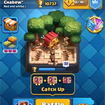 Clash Royale High-End Mobile |Trophy 12030|1 Max Cards|15 EVO Cards|5 He image 1