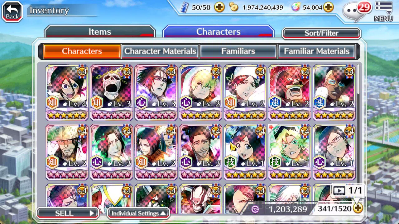 Bleach: Brave Souls Accounts [Global]54K Orbs|TYBW26 (Gisele,Candice),Uryu TYBW image 11
