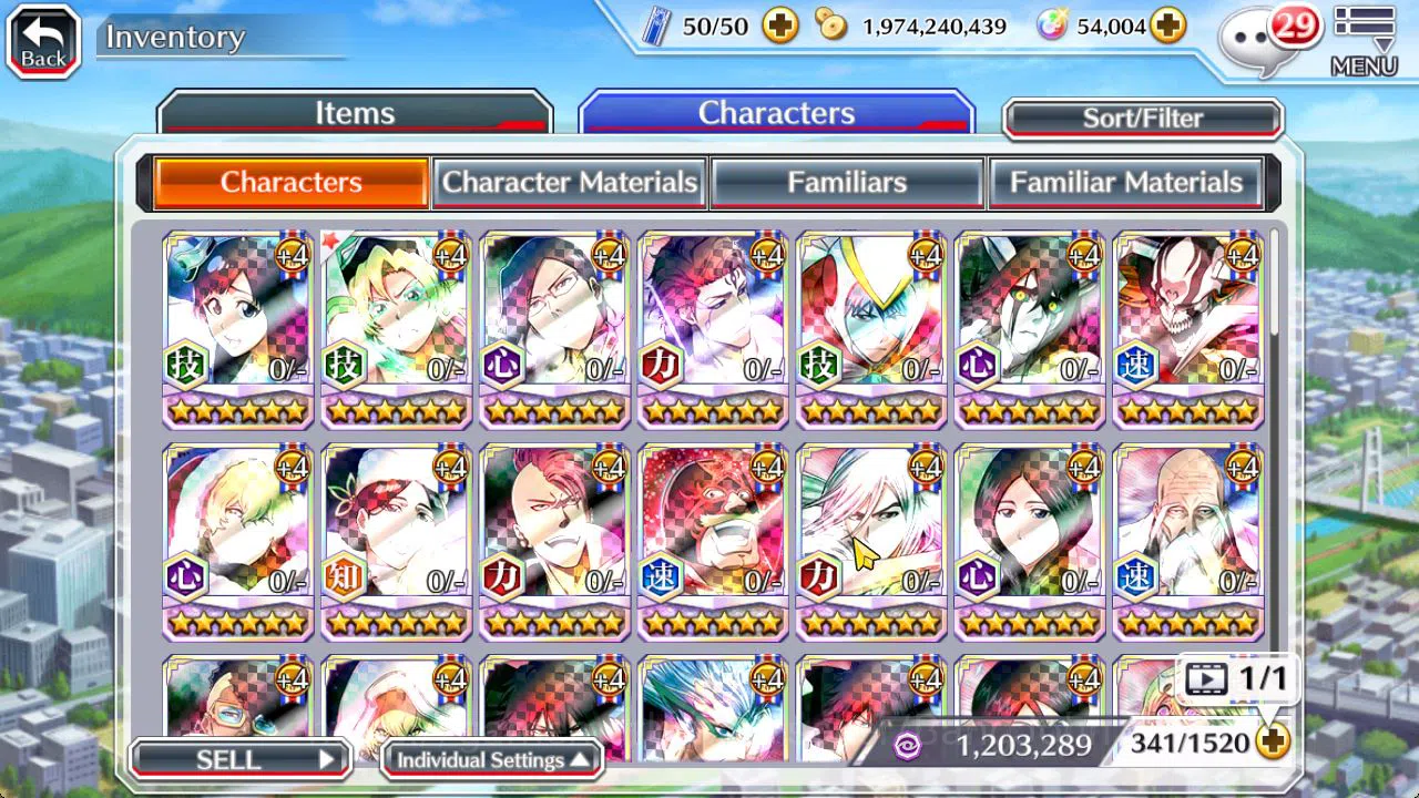 Bleach: Brave Souls Accounts [Global]54K Orbs|TYBW26 (Gisele,Candice),Uryu TYBW image 12