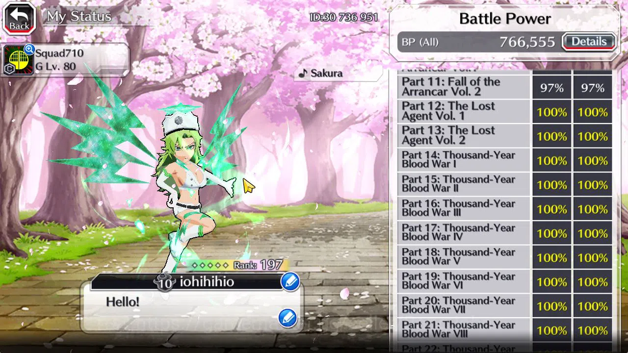 Bleach: Brave Souls Accounts [Global]54K Orbs|TYBW26 (Gisele,Candice),Uryu TYBW image 19