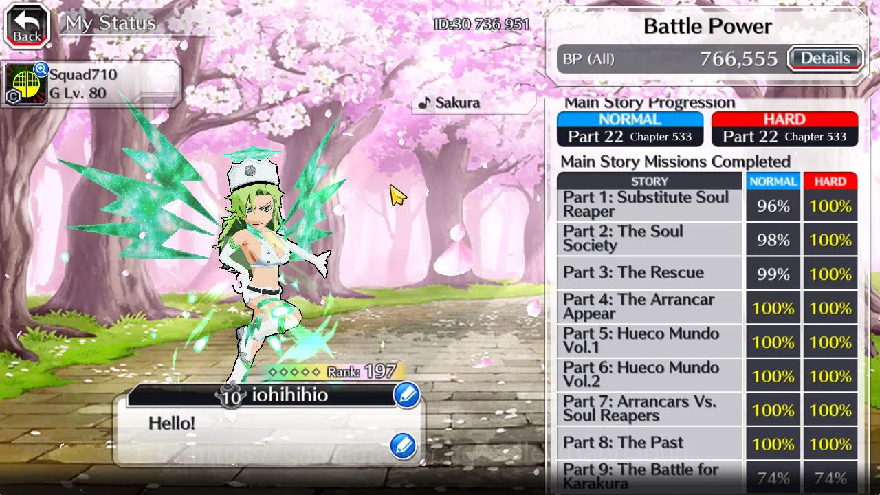 Bleach: Brave Souls Accounts [Global]54K Orbs|TYBW26 (Gisele,Candice),Uryu TYBW image 20