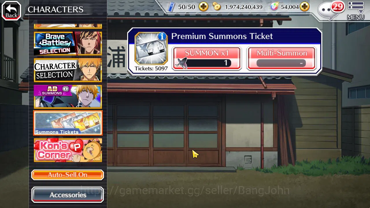 Bleach: Brave Souls Accounts [Global]54K Orbs|TYBW26 (Gisele,Candice),Uryu TYBW image 4