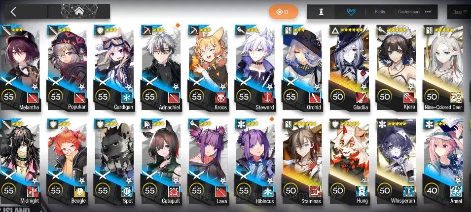 Arknights Accounts High-End Lv 97|225 Op+80 Outfits|5 Limited|Lappland,OmerTosa,SilverAsh,Exusial,Kaltsit|2830 11