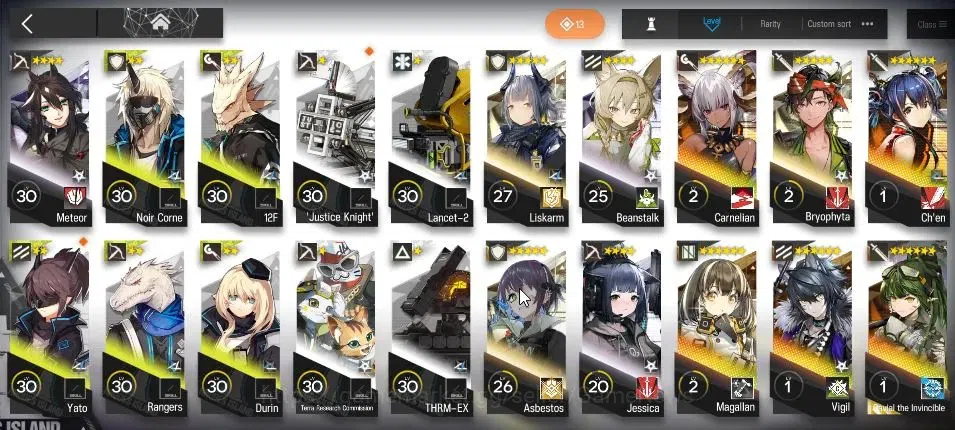 Arknights Accounts High-End Lv 97|225 Op+80 Outfits|5 Limited|Lappland,OmerTosa,SilverAsh,Exusial,Kaltsit|2830 12