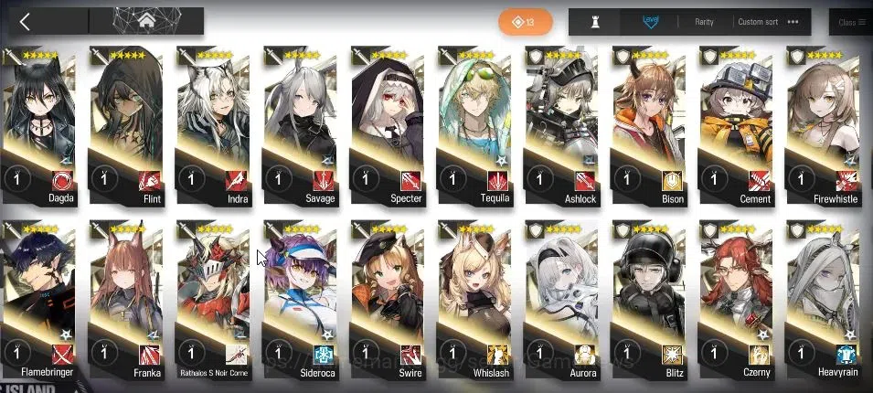 Arknights Accounts High-End Lv 97|225 Op+80 Outfits|5 Limited|Lappland,OmerTosa,SilverAsh,Exusial,Kaltsit|2830 14