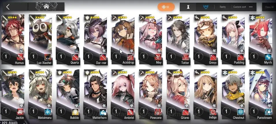 Arknights Accounts High-End Lv 97|225 Op+80 Outfits|5 Limited|Lappland,OmerTosa,SilverAsh,Exusial,Kaltsit|2830 18