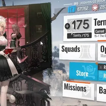 Arknights High-End Lv 97|225 Op+80 Outfits|5 Limited|Lappland,OmerTos image 1