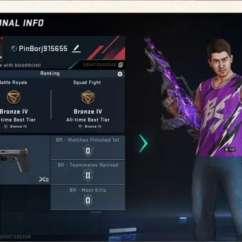 Blood Strike Accounts Others ASIA | 2 Eternal Gun: M4A1-Blight's Embrace Lv1, QBZ95-Whisper Lv2|1 Ultra Melee|1 Epic Name