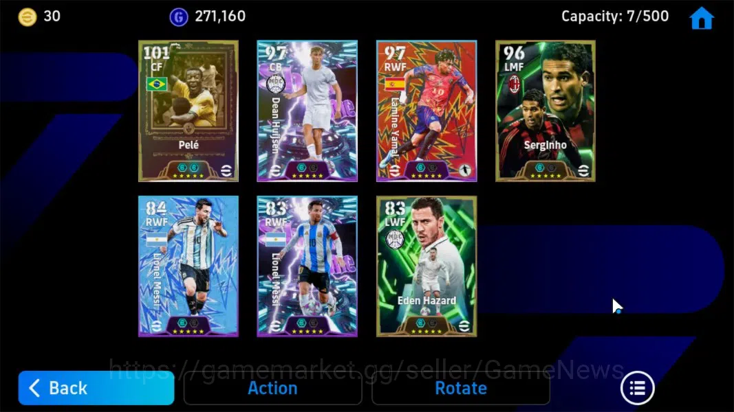 eFootball Accounts Android|Epic Pele,Serginho,ShowTime Dean Huijsen,L image 8