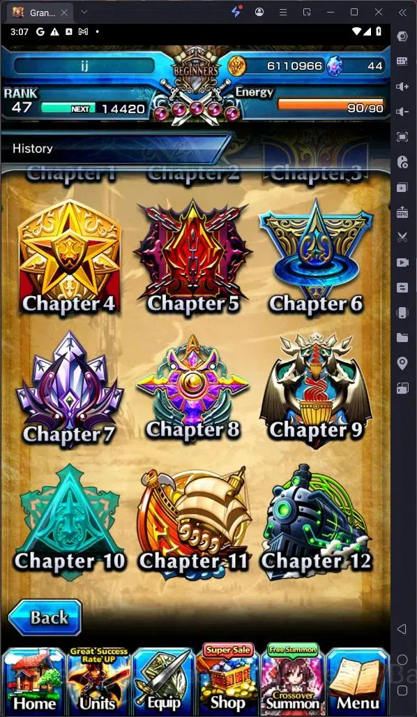 Grand Summoners Accounts Global | Rank 47 | Reimu Hakurei, Youmu Konpaku, I image 4