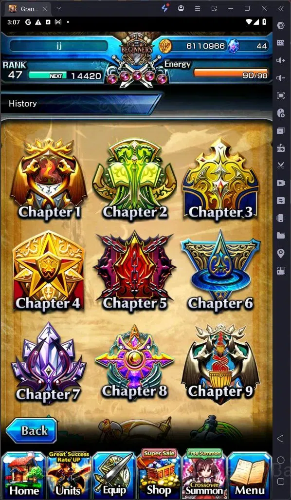 Grand Summoners Accounts Global | Rank 47 | Reimu Hakurei, Youmu Konpaku, I image 5