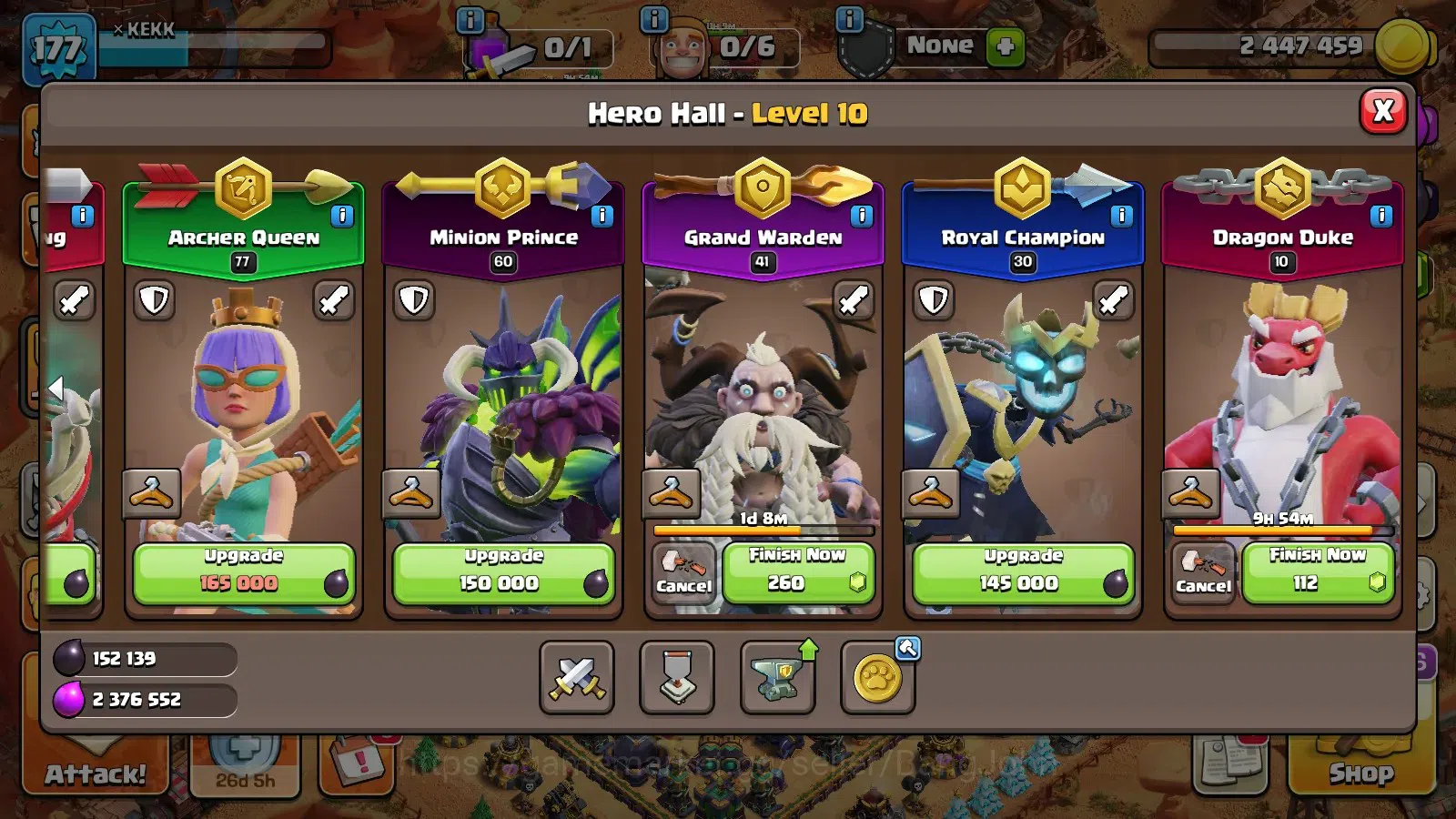 Clash of Clans Accounts Global | TH16-BH9|LVL 177|HH10|BK71,AQ77,MP60,GW41 image 9