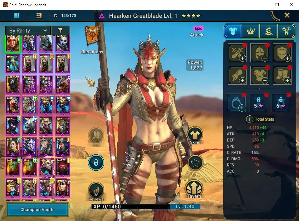 Raid: Shadow Legends Accounts Lv29 380K Power|21 Legend(Predator,Ninja,Alice,Xen image 5