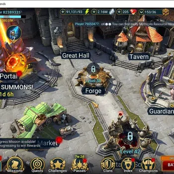 Raid: Shadow Legends Mid-Game Lv29 380K Power|21 Legend(Predator,Ninja,Alice,Xen image 1
