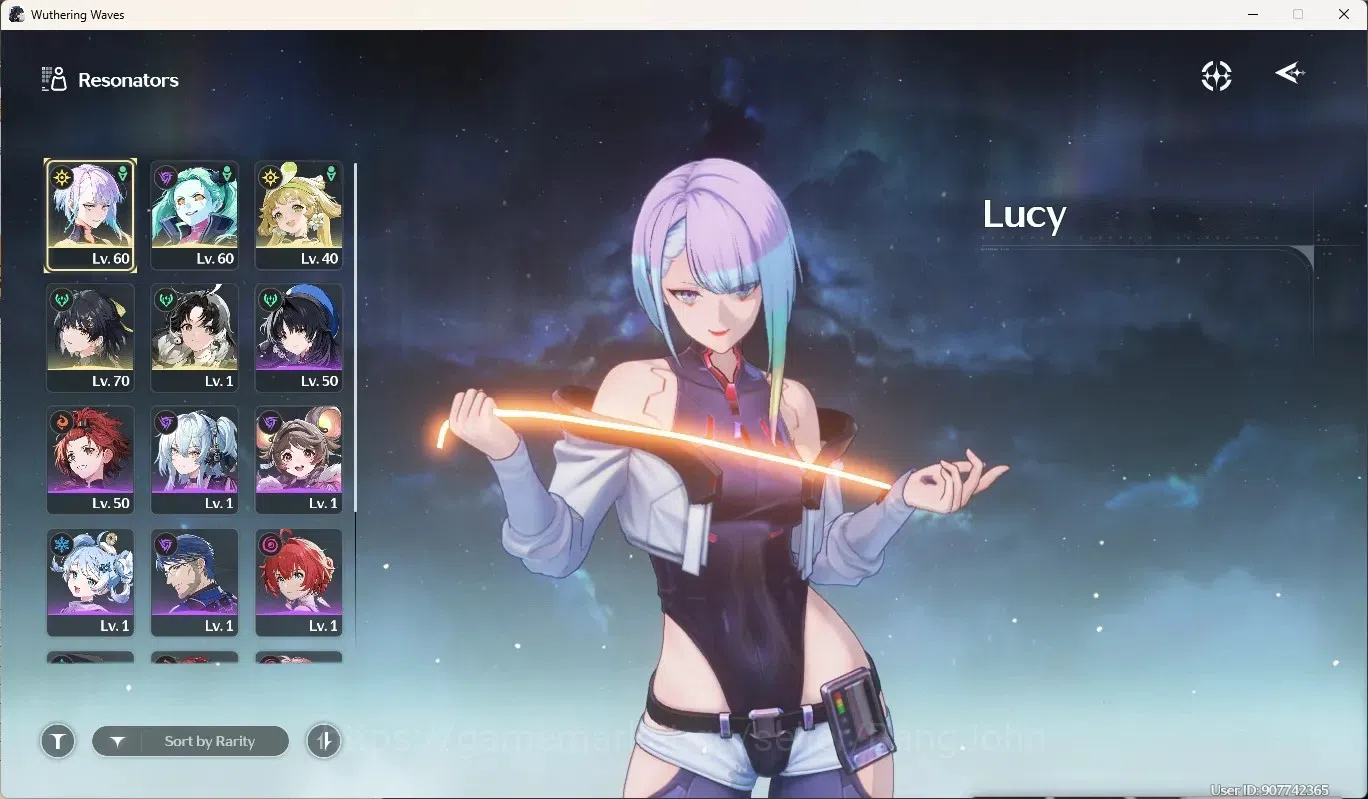 Wuthering Waves Accounts SEA|UL 50|Rank 50|1 Char Limited [Lucy RC6 + Sign] image 2