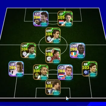 eFootball Accounts Mid-Tier Andorid|Power 3202|28 Epic G.Chiellini,Marco vBasten,Xabi Alonso,Javier Zanetti,D.Berbatov|24