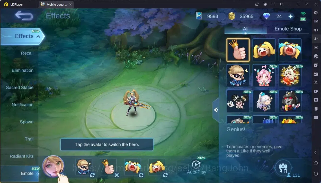 Mobile Legends: Bang Bang Accounts Global|Hero 131|Skin 192|Expert|Legend Granger|CC  image 11