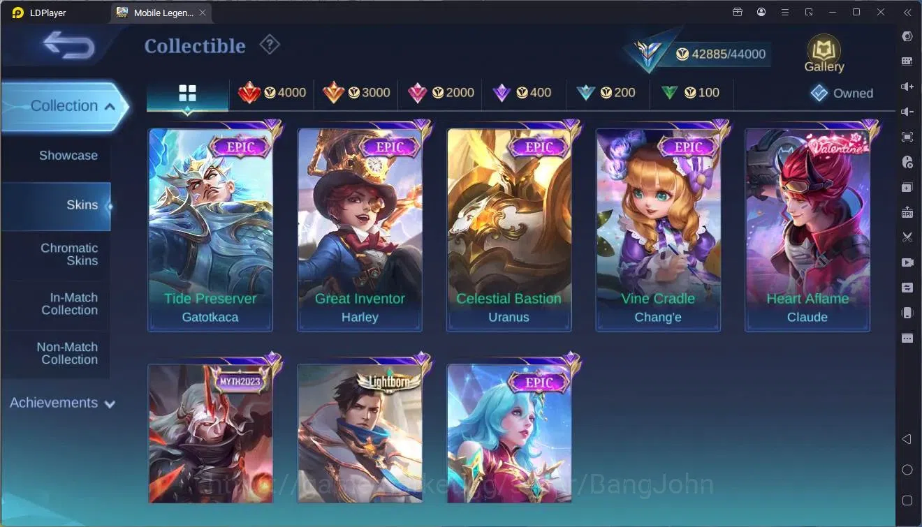 Mobile Legends: Bang Bang Accounts Global|Hero 131|Skin 192|Expert|Legend Granger|CC  image 6