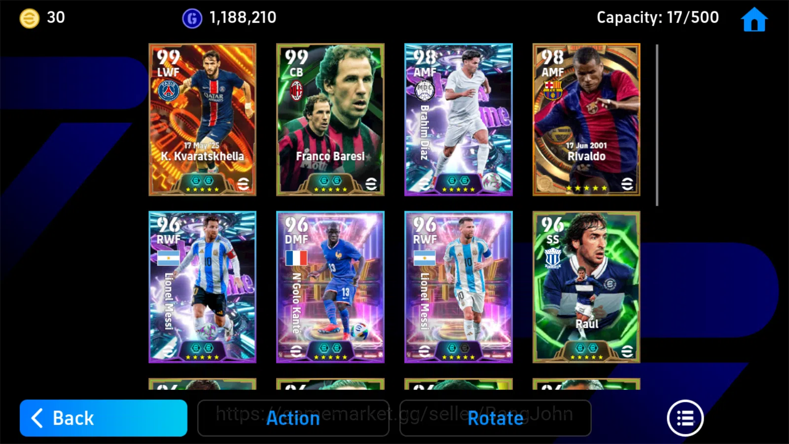 eFootball Accounts Power 3146 | Kvaratskheilla bigtime blitz | brahim image 4