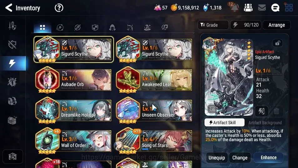 Epic Seven Accounts ASIA UnVerif|New Era|8 ML(Rhiana&Luciel,Har Setti, image 17