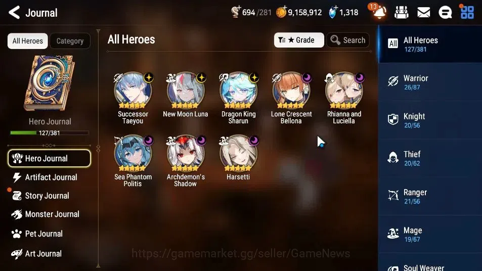Epic Seven Accounts ASIA UnVerif|New Era|8 ML(Rhiana&Luciel,Har Setti, image 6