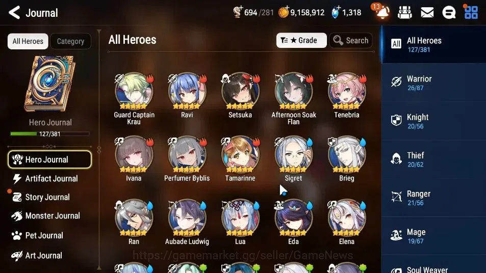 Epic Seven Accounts ASIA UnVerif|New Era|8 ML(Rhiana&Luciel,Har Setti, image 7