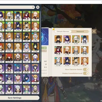 Genshin Impact Accounts End Game Asia|Free ZZZ & HSR End Game|AR 60|21