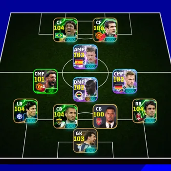 eFootball Accounts Legends & Iconic Players eFootball Account For Sale | 189 Collective Strength | 106 CF + 105/104+ Rated