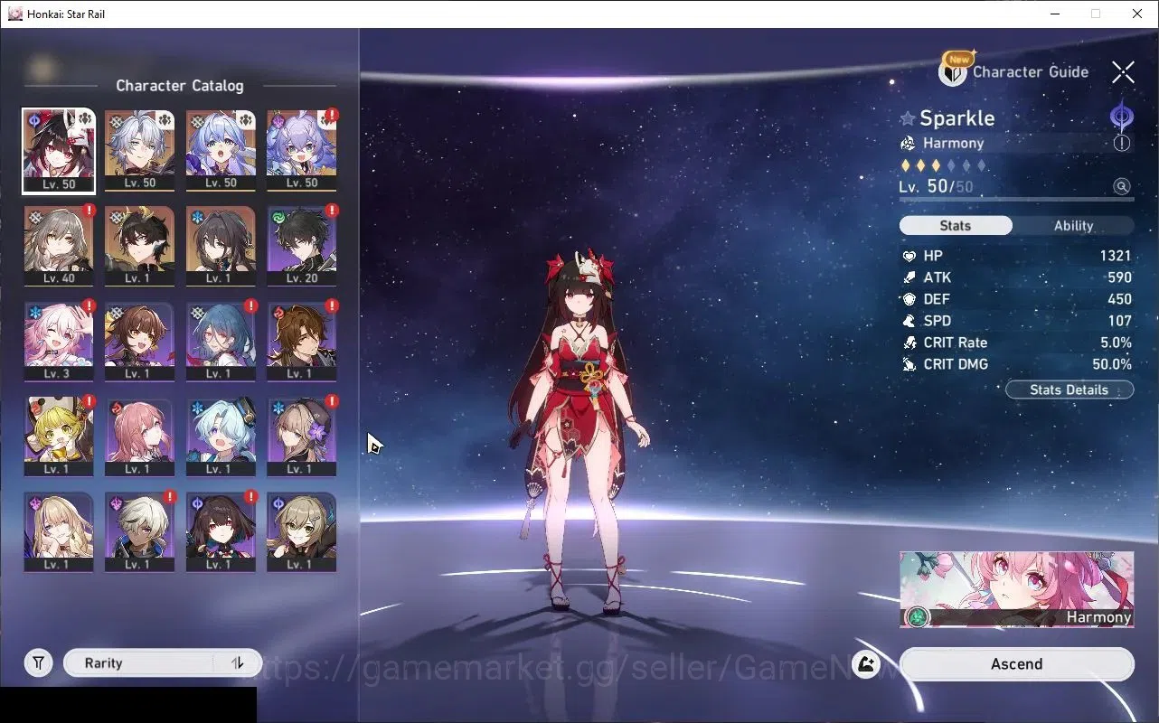 Honkai Star Rail Accounts Asia|TL 36|5 Limited|Phainon,DH Terrae,Ruan Mei,Sp image 4