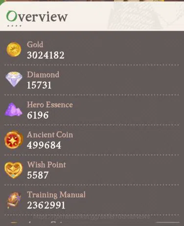 AFK Journey Accounts GLOBAL SV H53|Collab Frieren Himmel|Elite+ Aurora| image 10