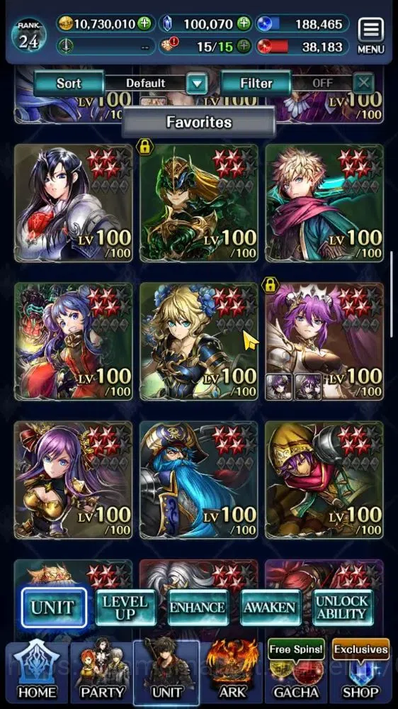 Last Cloudia Accounts Mid‑Game GLOBAL|Rank 24|100K Crystal|Collab Brave Frontier(G Tilith,Vargas) +(KOG Mauna,G Lilaha,POG 2