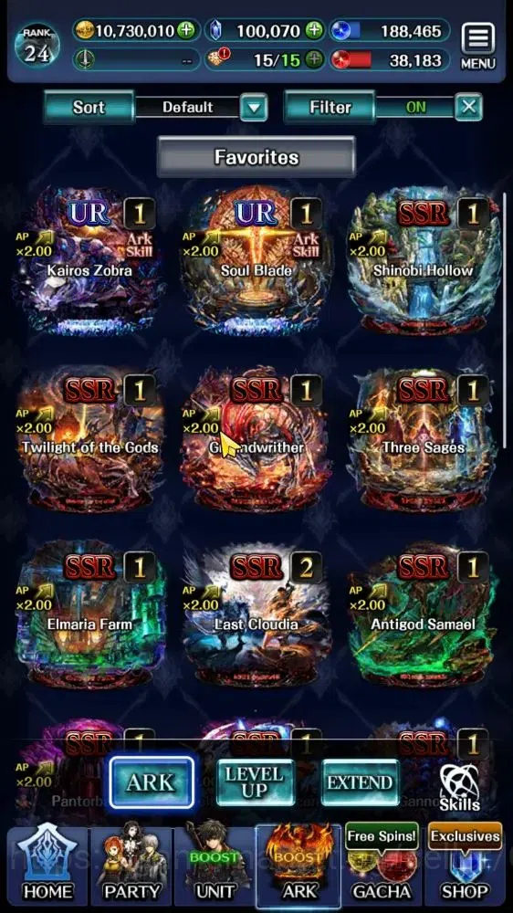 Last Cloudia Accounts Mid‑Game GLOBAL|Rank 24|100K Crystal|Collab Brave Frontier(G Tilith,Vargas) +(KOG Mauna,G Lilaha,POG 4