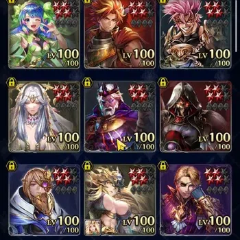 Last Cloudia Accounts Mid‑Game GLOBAL|Rank 24|100K Crystal|Collab Brave Frontier(G Tilith,Vargas) +(KOG Mauna,G Lilaha,POG