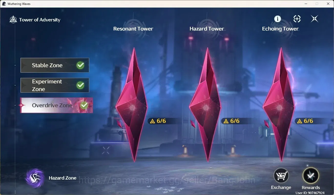 Wuthering Waves Accounts Mid-Game SEA|UL 48|Rank 5|5 Char Limited [Lynae]+Sign,Mornye,Lucilla,Rebecca,Hiyuki|8755 Astrite|Mc 11