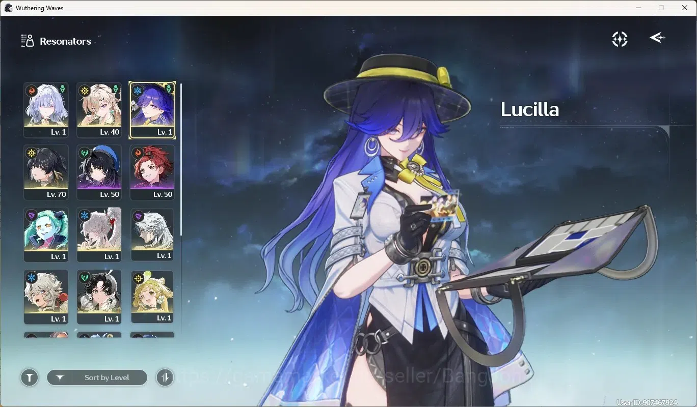 Wuthering Waves Accounts Mid-Game SEA|UL 48|Rank 5|5 Char Limited [Lynae]+Sign,Mornye,Lucilla,Rebecca,Hiyuki|8755 Astrite|Mc 2