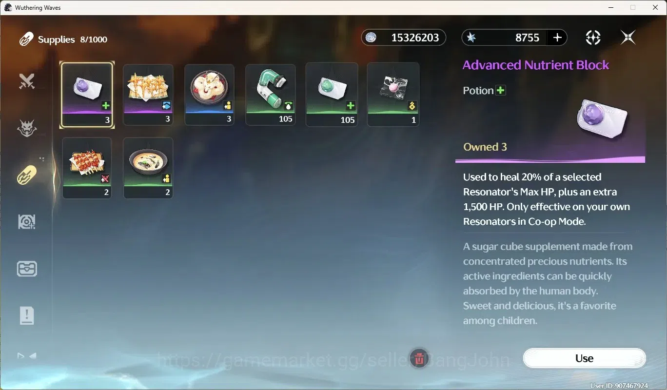 Wuthering Waves Accounts Mid-Game SEA|UL 48|Rank 5|5 Char Limited [Lynae]+Sign,Mornye,Lucilla,Rebecca,Hiyuki|8755 Astrite|Mc 5