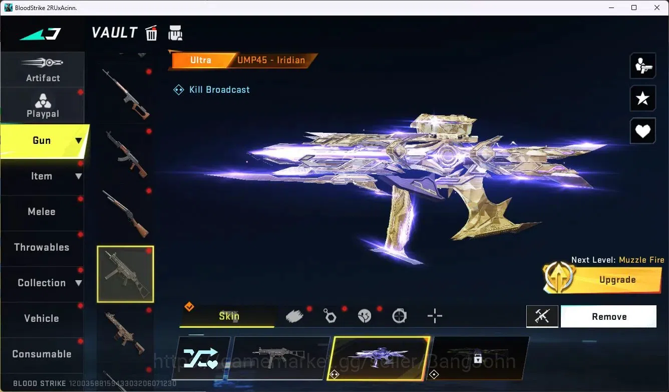 Blood Strike Accounts ASIA | 1 EVO: Anniversary Celebr FAL-Evolved Draco image 19