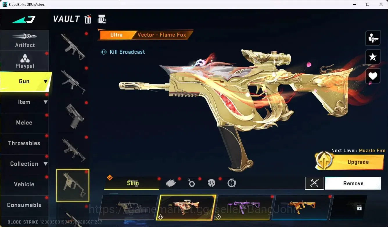 Blood Strike Accounts ASIA | 1 EVO: Anniversary Celebr FAL-Evolved Draco image 5