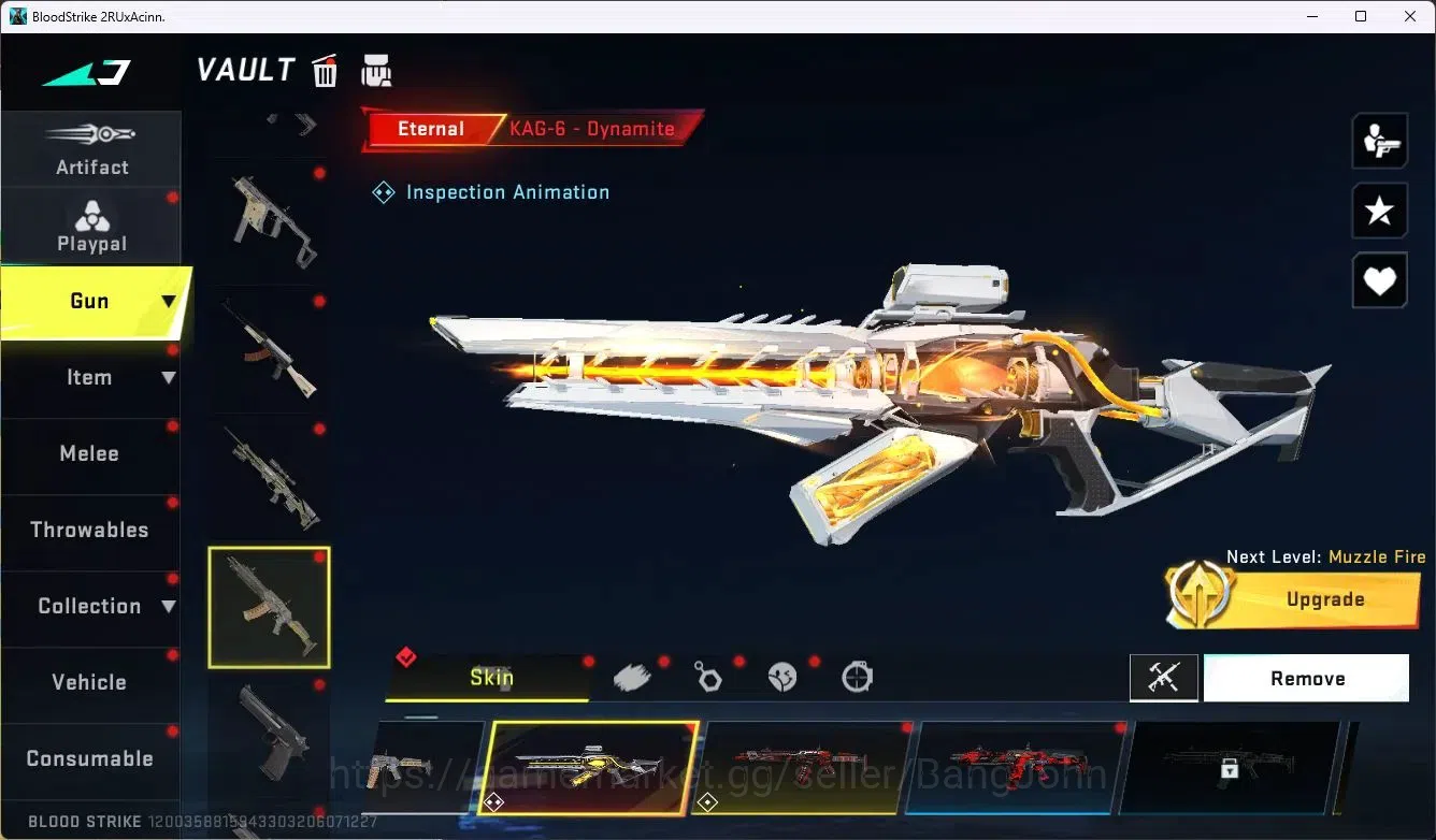 Blood Strike Accounts ASIA | 1 EVO: Anniversary Celebr FAL-Evolved Draco image 6
