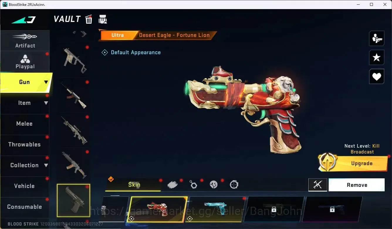 Blood Strike Accounts ASIA | 1 EVO: Anniversary Celebr FAL-Evolved Draco image 7