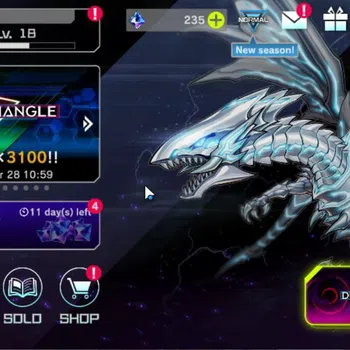 Yu-Gi-Oh! Master Duel Accounts Mid-Level Lv 18 | 20 Deck |Dracotail Maid, Vsk9, Yummy, Radiant