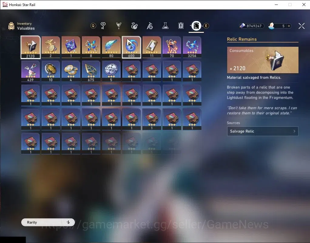 Honkai Star Rail Accounts Asia|TL 58|8 Limited|[Evernight,Archer]+Sign,Sunda image 10