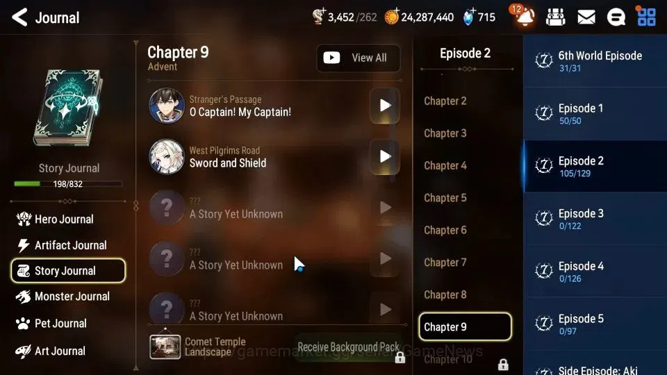 Epic Seven Accounts Starter GLOBAL UNVERIF|New Era|5 ML(Ruele Light,BYSHwayoung,Arch Leika)+Setsuka,AFS Flan,Etc|Poh ON|3,4K 10