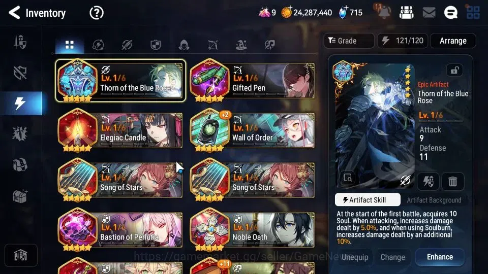Epic Seven Accounts Starter GLOBAL UNVERIF|New Era|5 ML(Ruele Light,BYSHwayoung,Arch Leika)+Setsuka,AFS Flan,Etc|Poh ON|3,4K 15