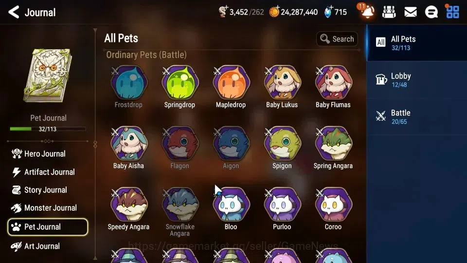 Epic Seven Accounts Starter GLOBAL UNVERIF|New Era|5 ML(Ruele Light,BYSHwayoung,Arch Leika)+Setsuka,AFS Flan,Etc|Poh ON|3,4K 20