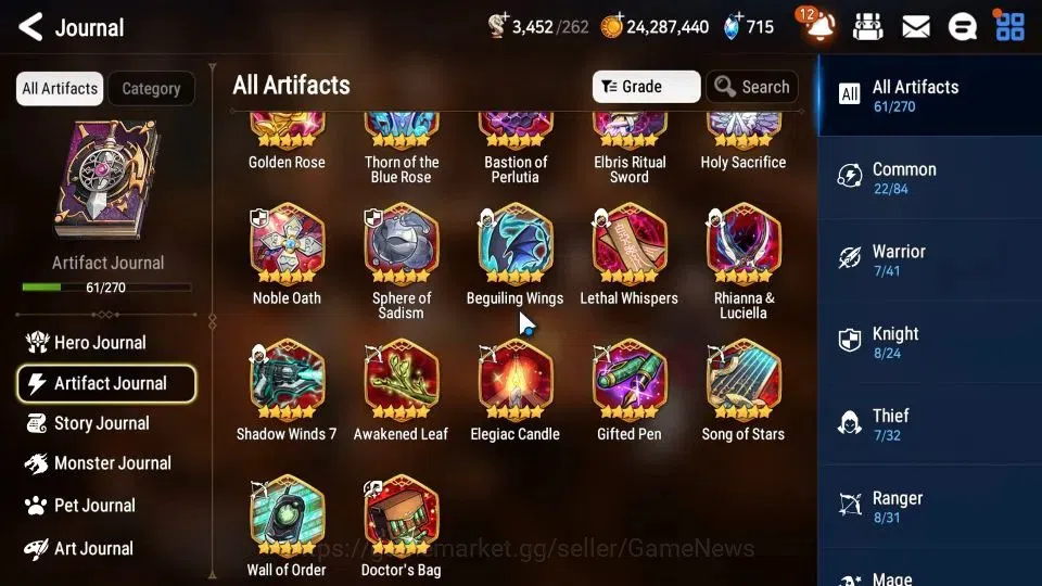 Epic Seven Accounts Starter GLOBAL UNVERIF|New Era|5 ML(Ruele Light,BYSHwayoung,Arch Leika)+Setsuka,AFS Flan,Etc|Poh ON|3,4K 9
