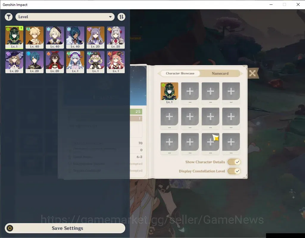 Genshin Impact Accounts Asia|AR 25|1 Limited + 2 (*5Standard)|Nefer|Keqing image 2