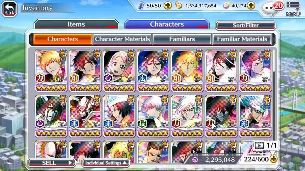 Bleach: Brave Souls Accounts [GLOBAL]40K Orbs|2 Ichigo Renewd NewVersion,TYBW25 image 10