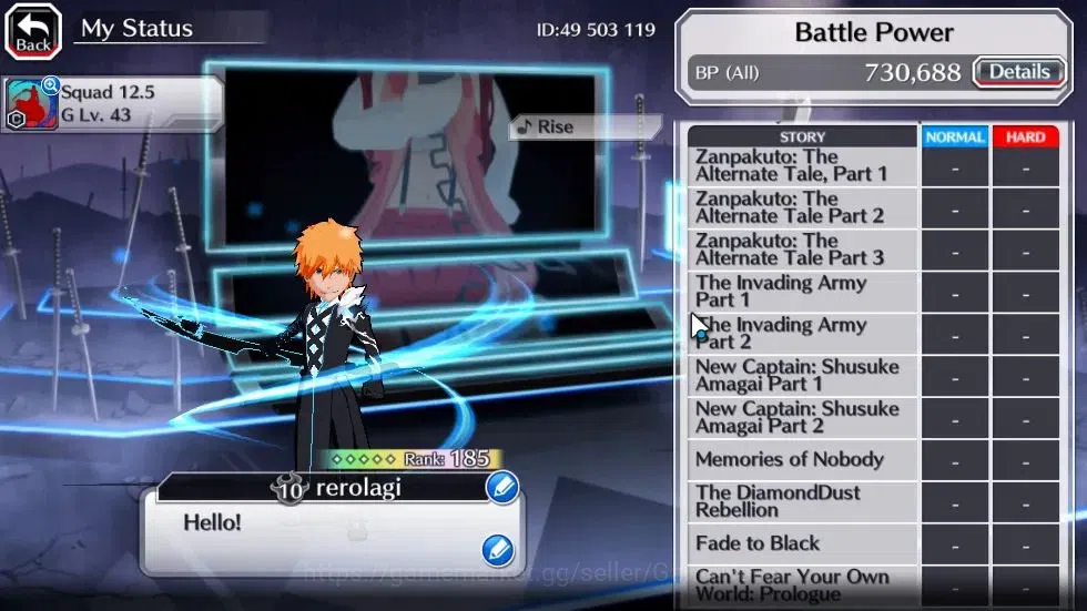 Bleach: Brave Souls Accounts [GLOBAL]40K Orbs|2 Ichigo Renewd NewVersion,TYBW25 image 6